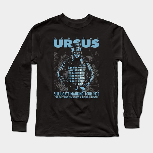 Planet of the Apes - Ursus world tour Long Sleeve T-Shirt by KERZILLA